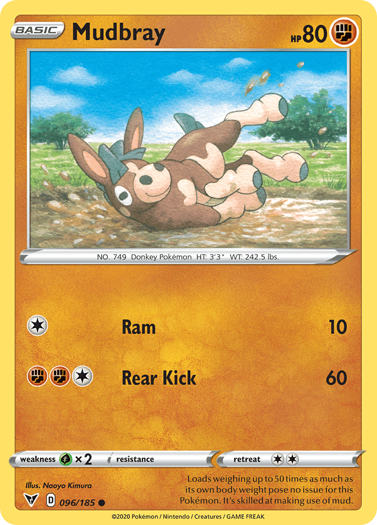 Mudbray, kortbilde fra pokemontcg.io
