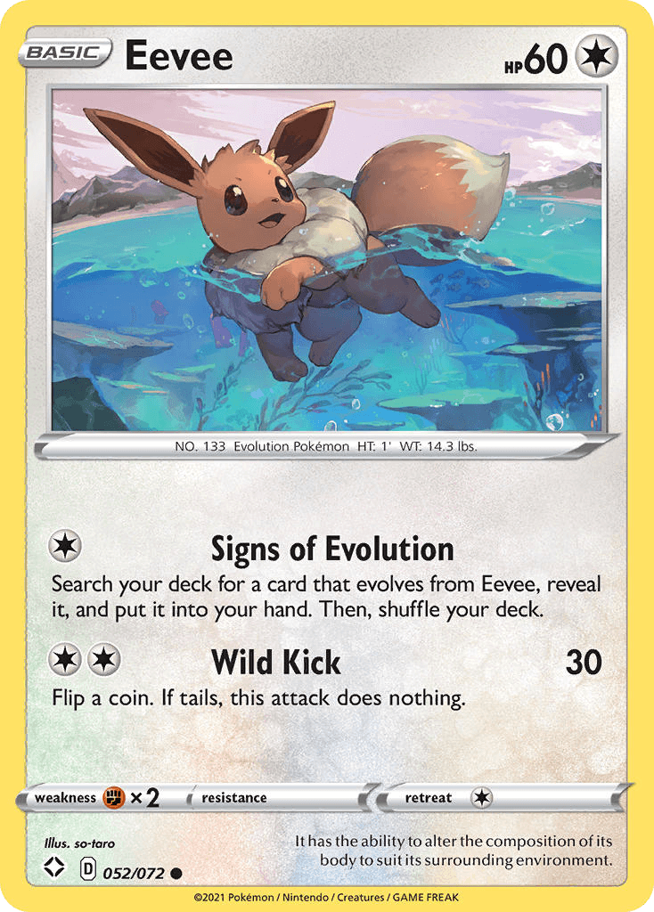 Eevee, kortbilde fra pokemontcg.io