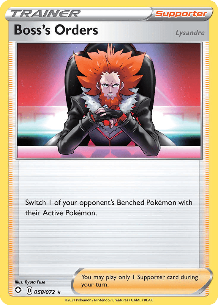 Boss's Orders, kortbilde fra pokemontcg.io