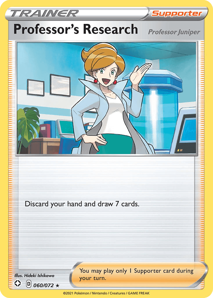 Professor's Research, kortbilde fra pokemontcg.io