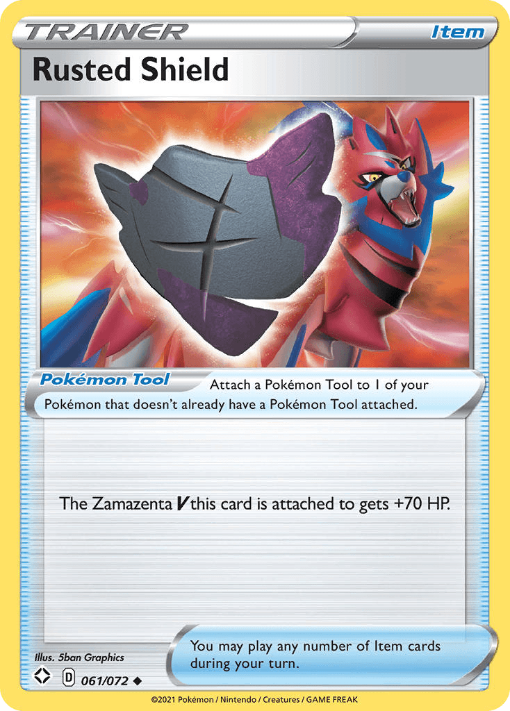 Rusted Shield, kortbilde fra pokemontcg.io