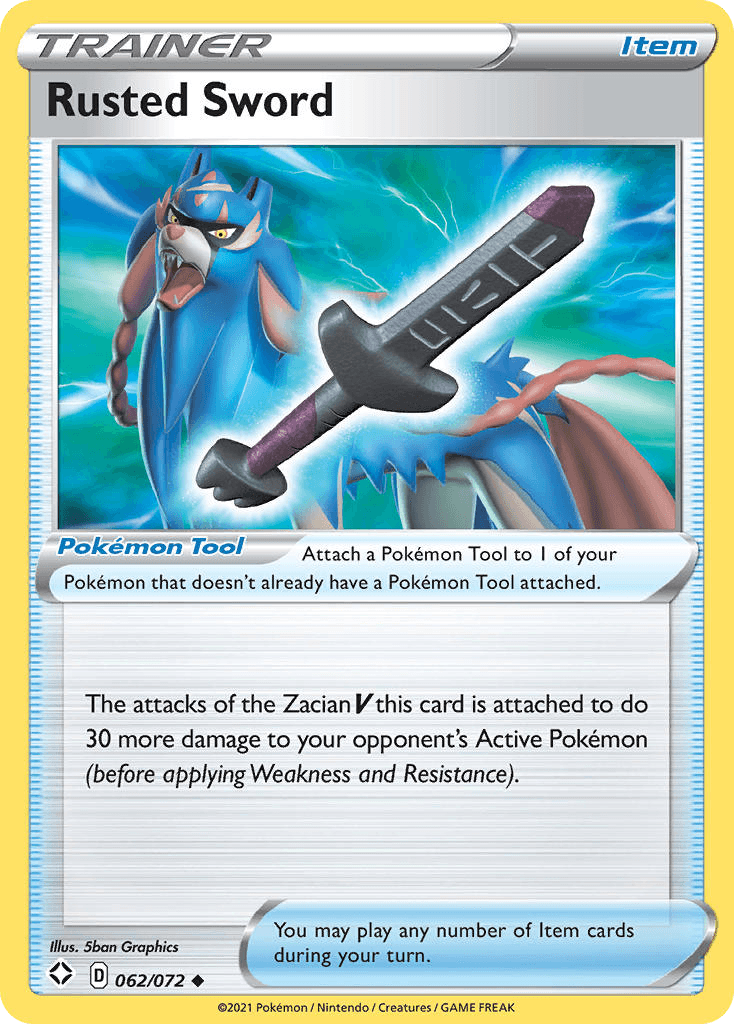 Rusted Sword, kortbilde fra pokemontcg.io