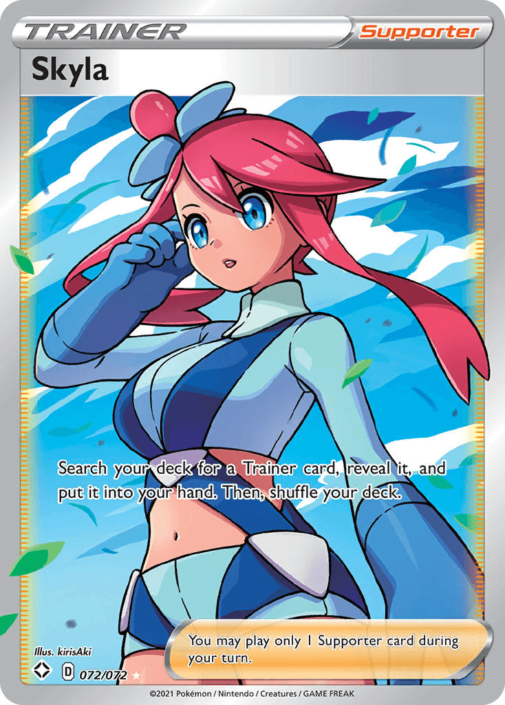 Skyla, kortbilde fra pokemontcg.io