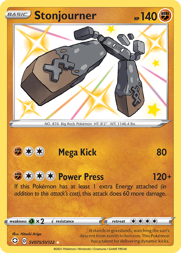 Stonjourner, kortbilde fra pokemontcg.io