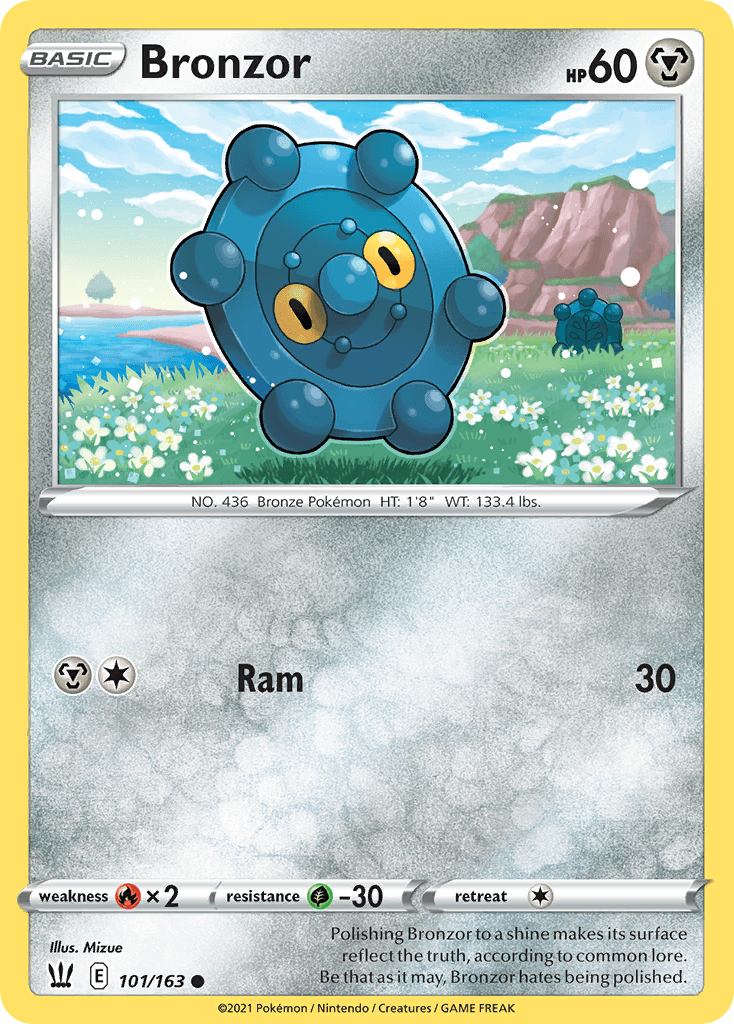 Bronzor, kortbilde fra pokemontcg.io