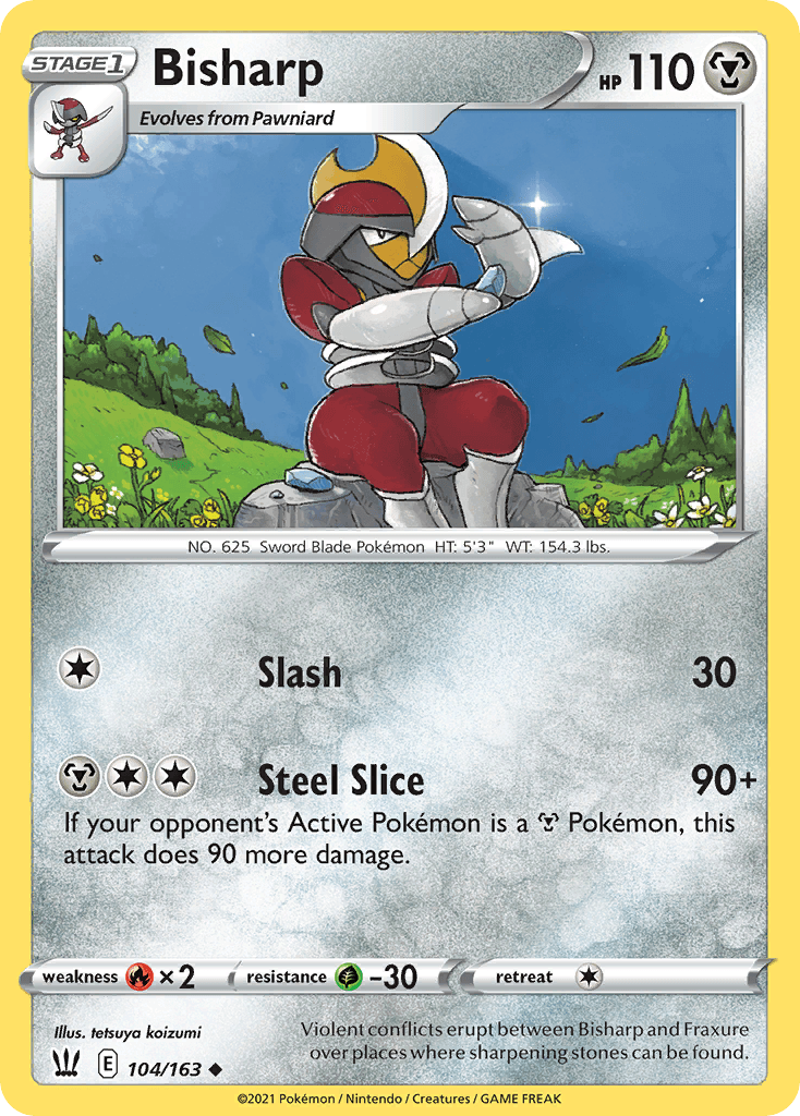 Bisharp, kortbilde fra pokemontcg.io