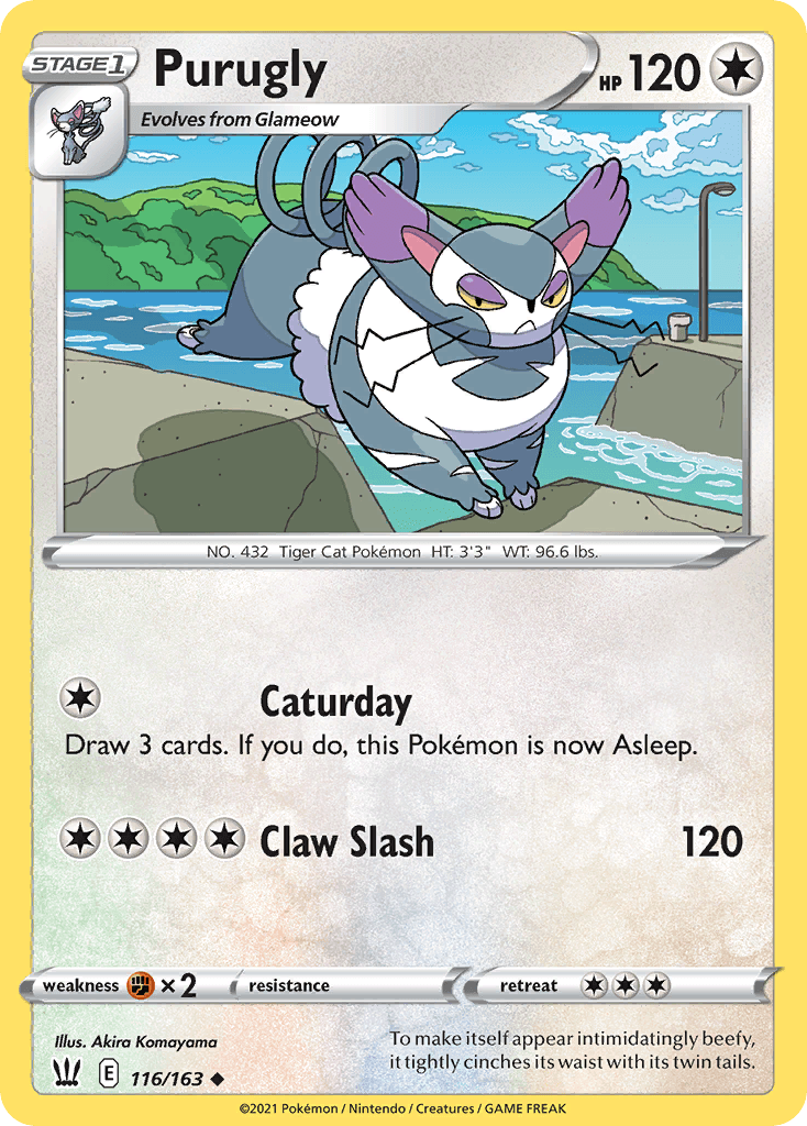 Purugly, kortbilde fra pokemontcg.io