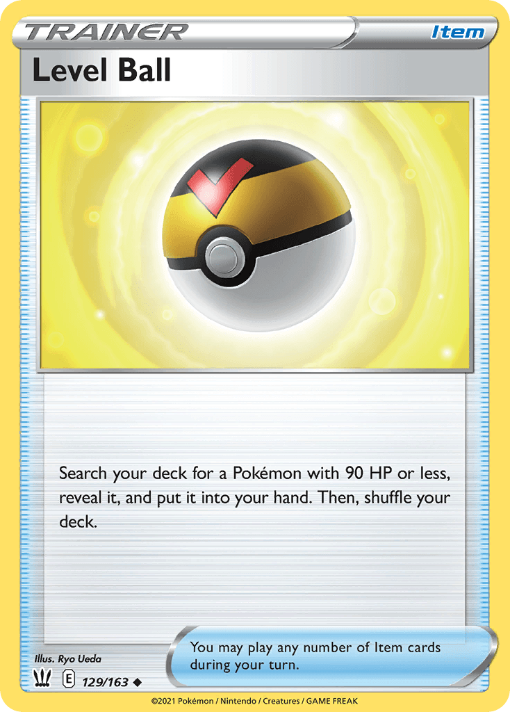 Level Ball, kortbilde fra pokemontcg.io