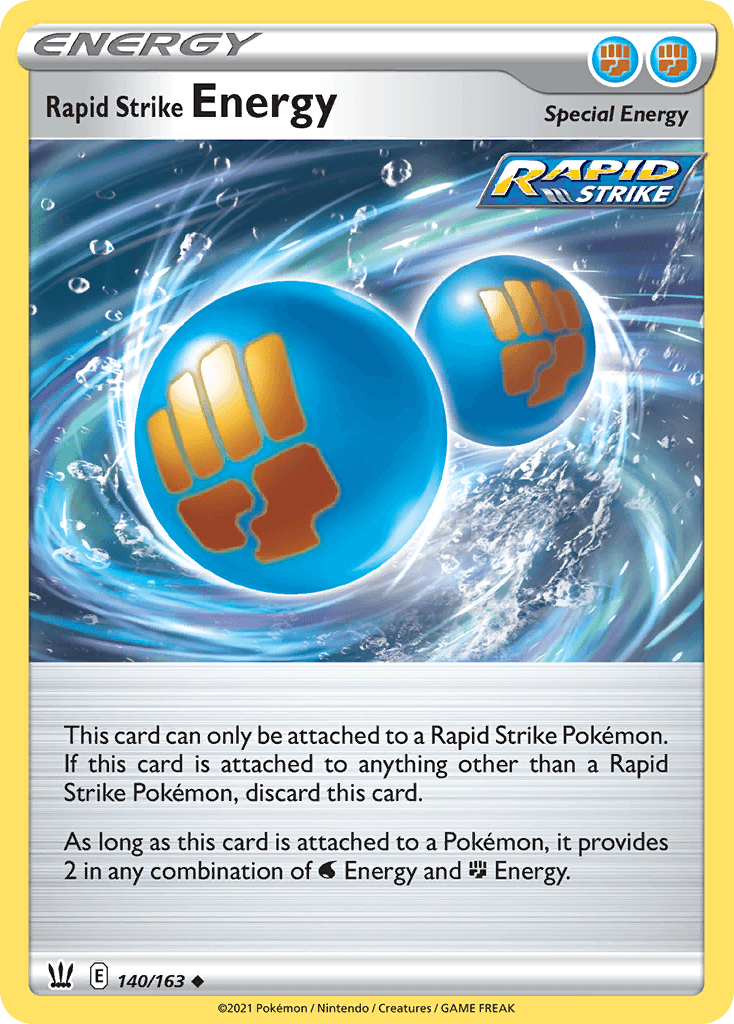 Rapid Strike Energy, kortbilde fra pokemontcg.io