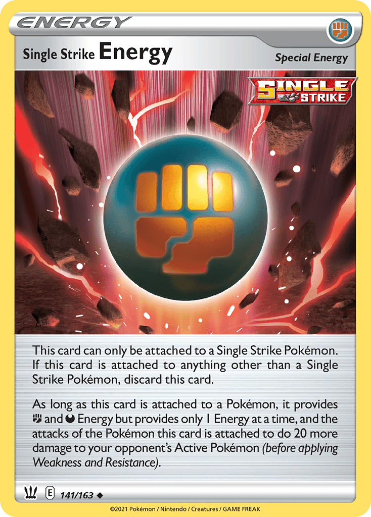 Single Strike Energy, kortbilde fra pokemontcg.io