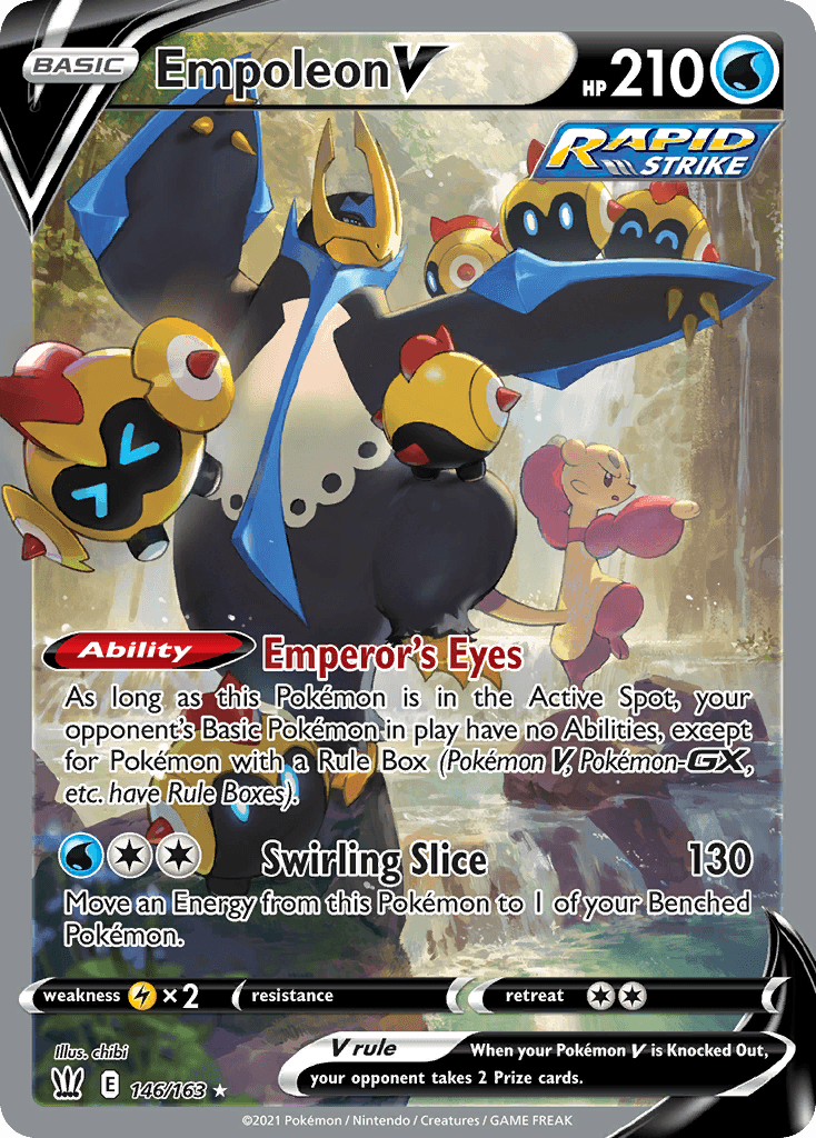 Empoleon V, kortbilde fra pokemontcg.io
