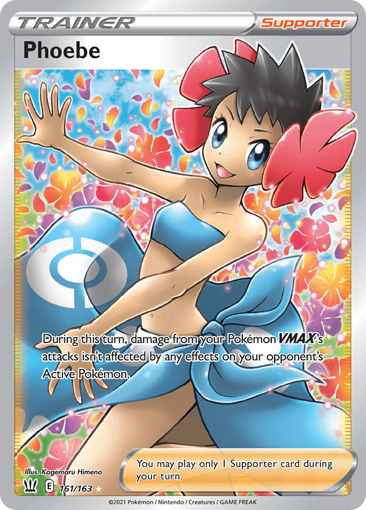Phoebe, kortbilde fra pokemontcg.io
