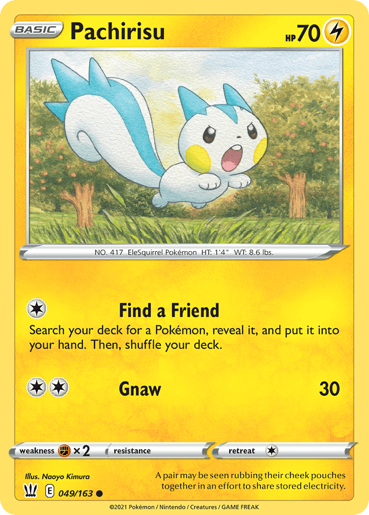 Pachirisu, kortbilde fra pokemontcg.io