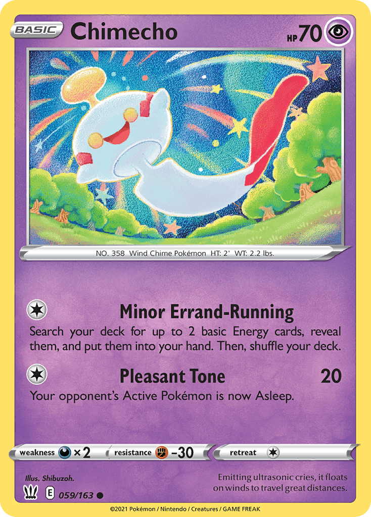 Chimecho, kortbilde fra pokemontcg.io