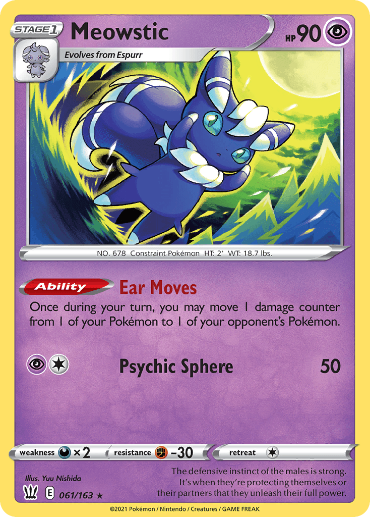 Meowstic, kortbilde fra pokemontcg.io