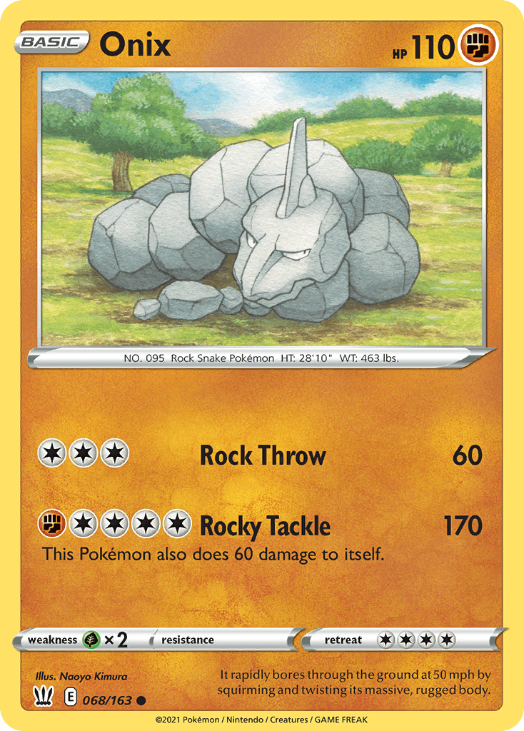 Onix, kortbilde fra pokemontcg.io