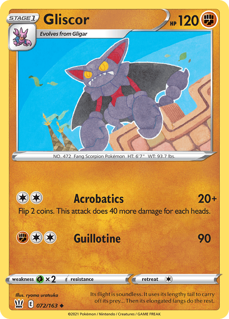 Gliscor, kortbilde fra pokemontcg.io