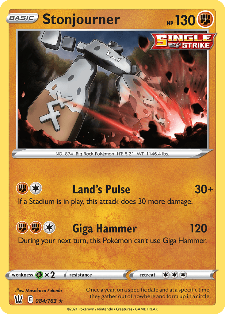Stonjourner, kortbilde fra pokemontcg.io