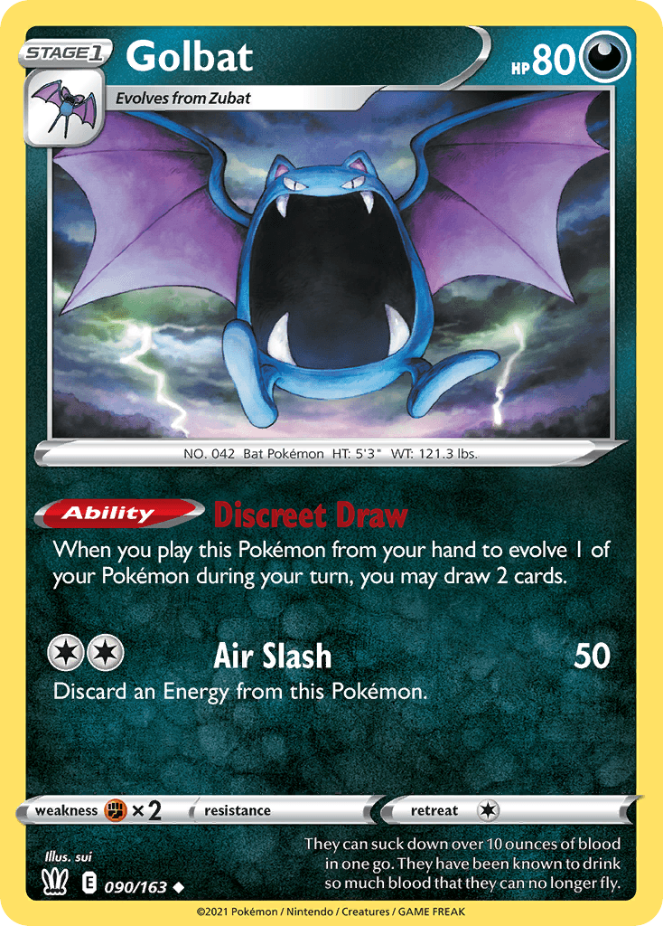 Golbat, kortbilde fra pokemontcg.io