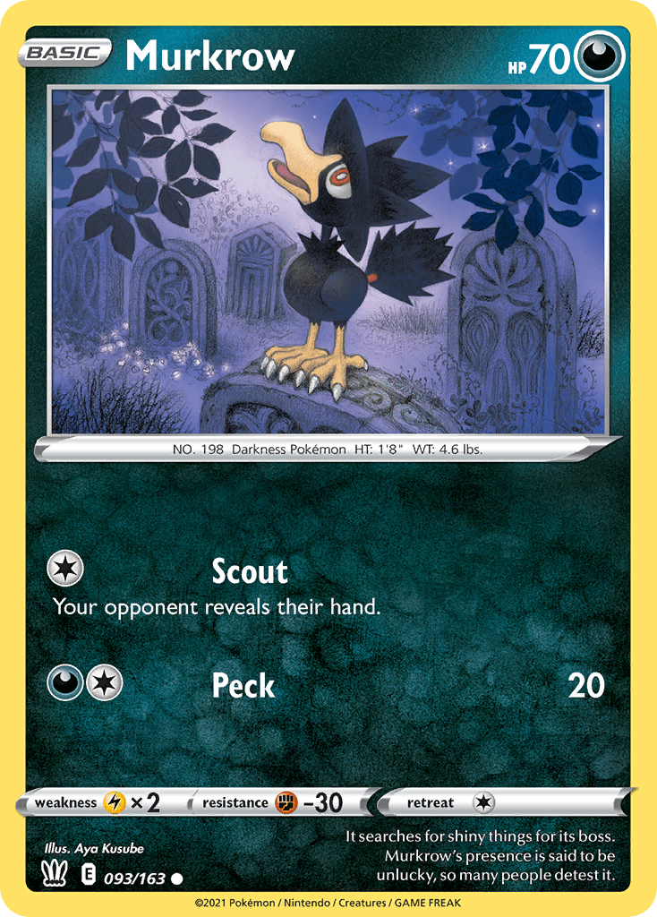 Murkrow, kortbilde fra pokemontcg.io