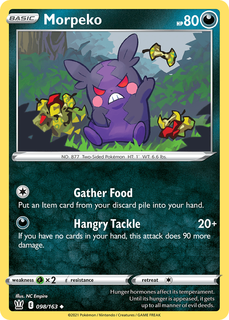 Morpeko, kortbilde fra pokemontcg.io
