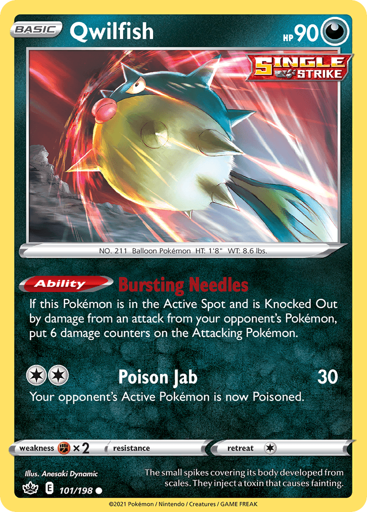Qwilfish, kortbilde fra pokemontcg.io
