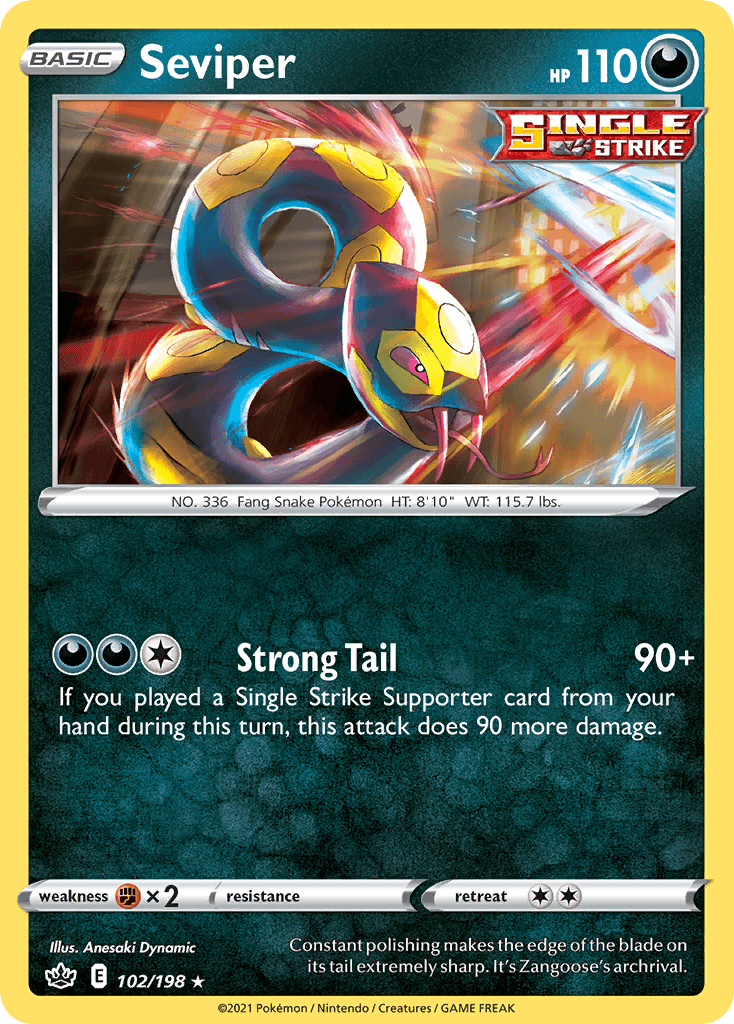 Seviper, kortbilde fra pokemontcg.io