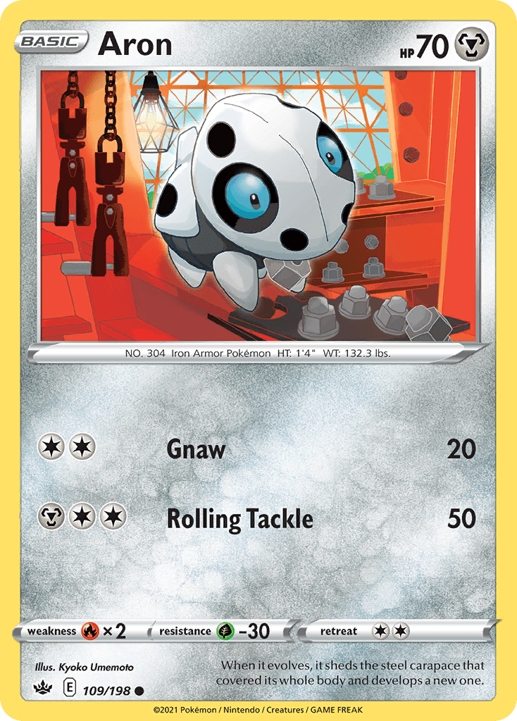 Aron, kortbilde fra pokemontcg.io