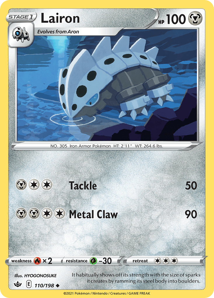 Lairon, kortbilde fra pokemontcg.io