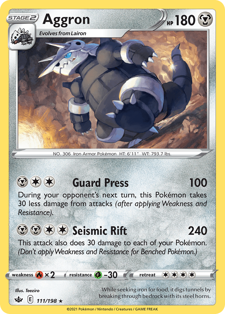 Aggron, kortbilde fra pokemontcg.io