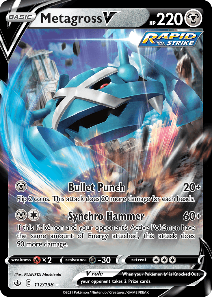 Metagross V, kortbilde fra pokemontcg.io
