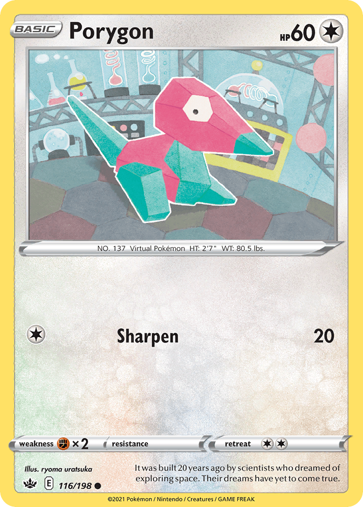 Porygon, kortbilde fra pokemontcg.io