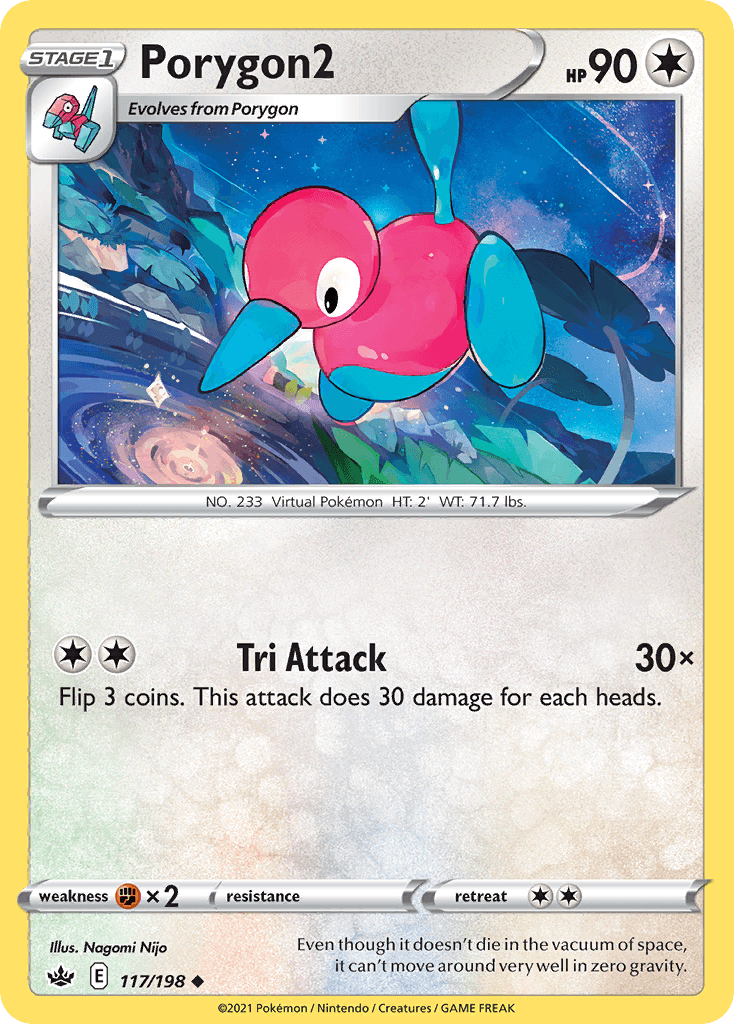 Porygon2, kortbilde fra pokemontcg.io