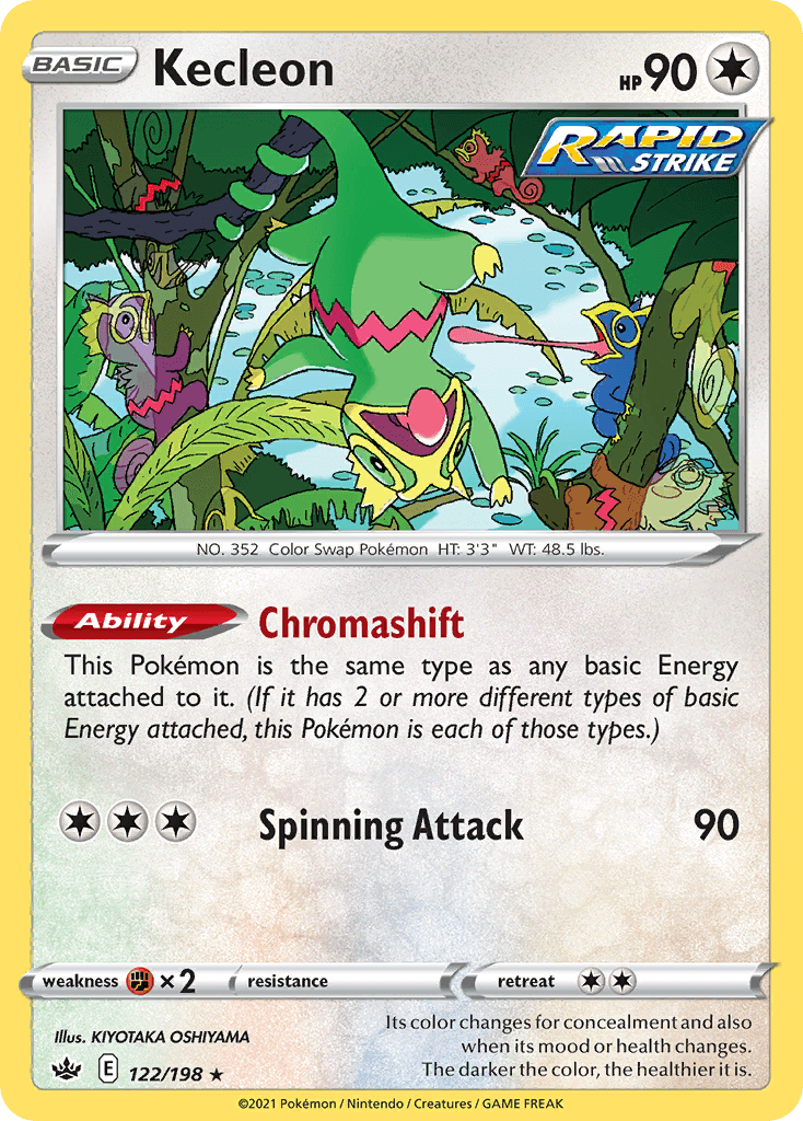 Kecleon, kortbilde fra pokemontcg.io