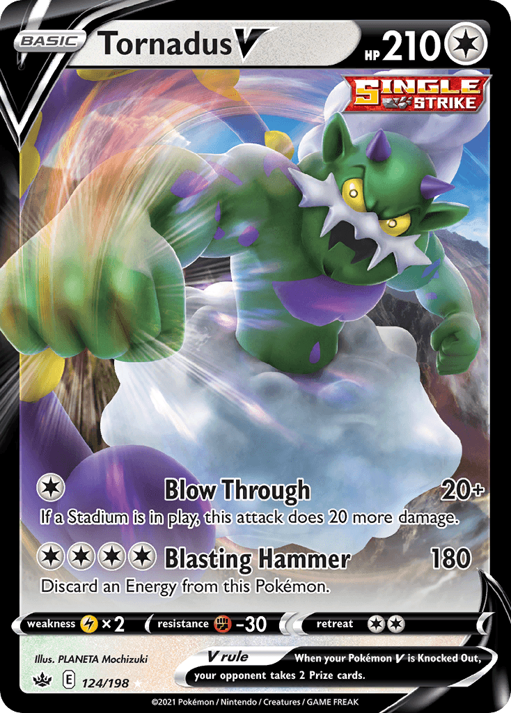 Tornadus V, kortbilde fra pokemontcg.io