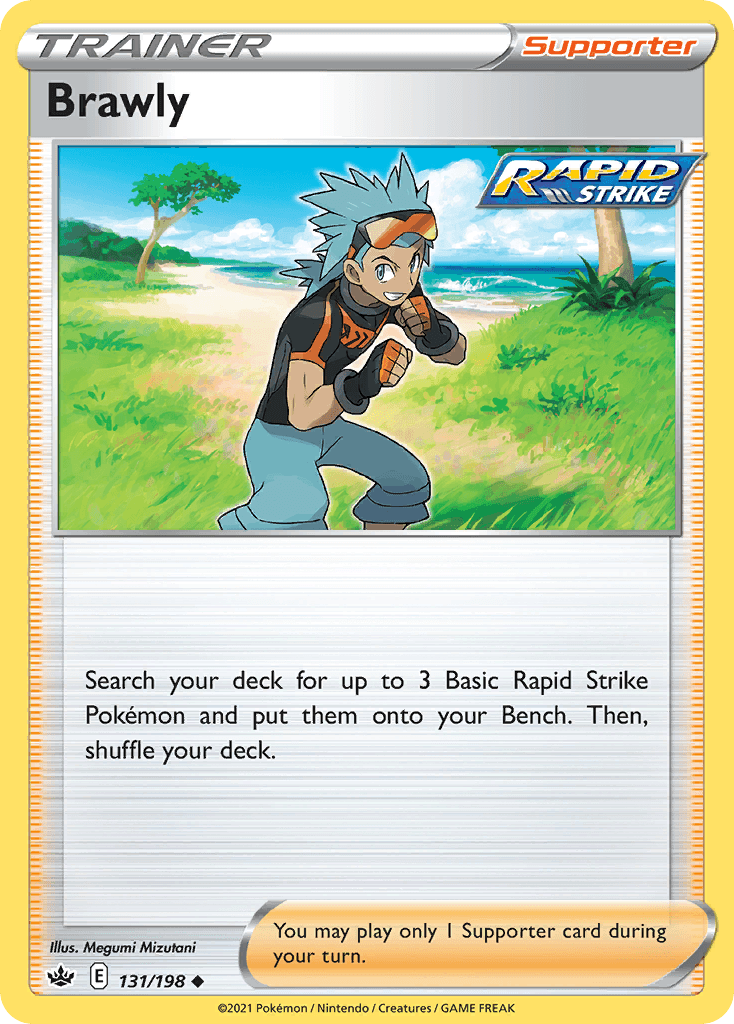 Brawly, kortbilde fra pokemontcg.io