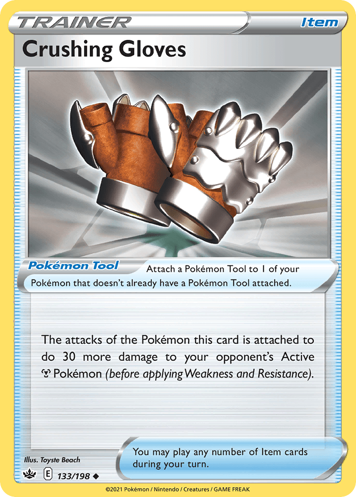 Crushing Gloves, kortbilde fra pokemontcg.io