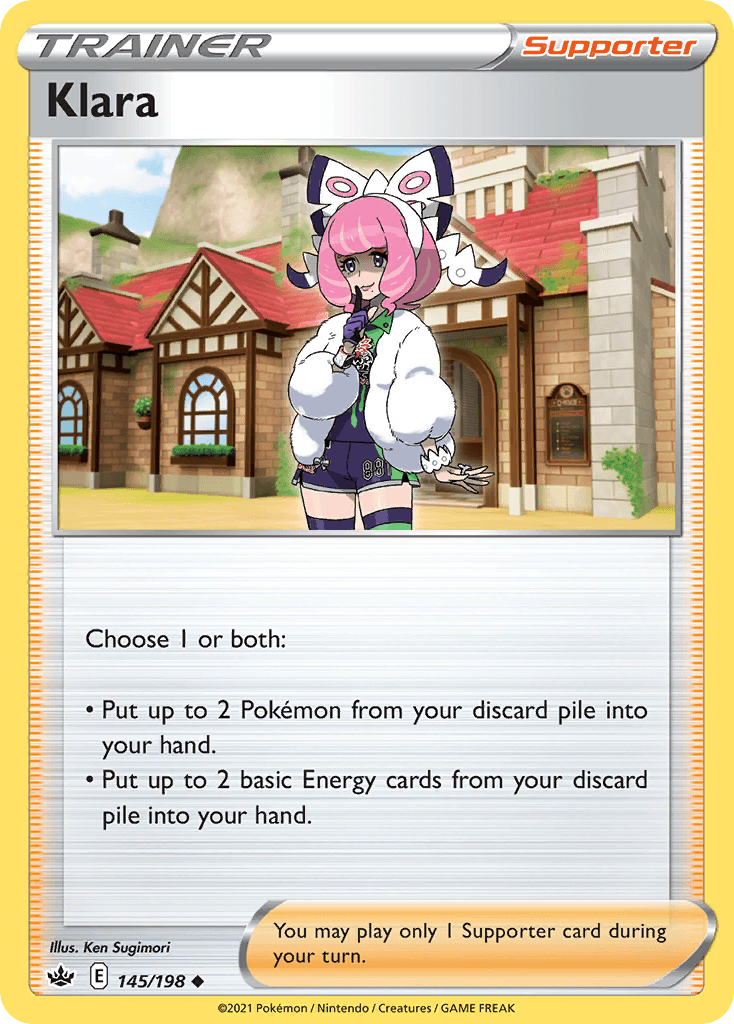 Klara, kortbilde fra pokemontcg.io