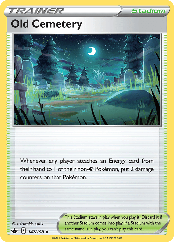 Old Cemetery, kortbilde fra pokemontcg.io