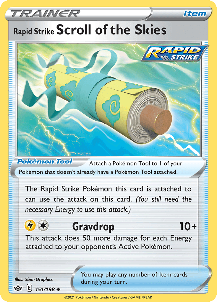 Rapid Strike Scroll of the Skies, kortbilde fra pokemontcg.io