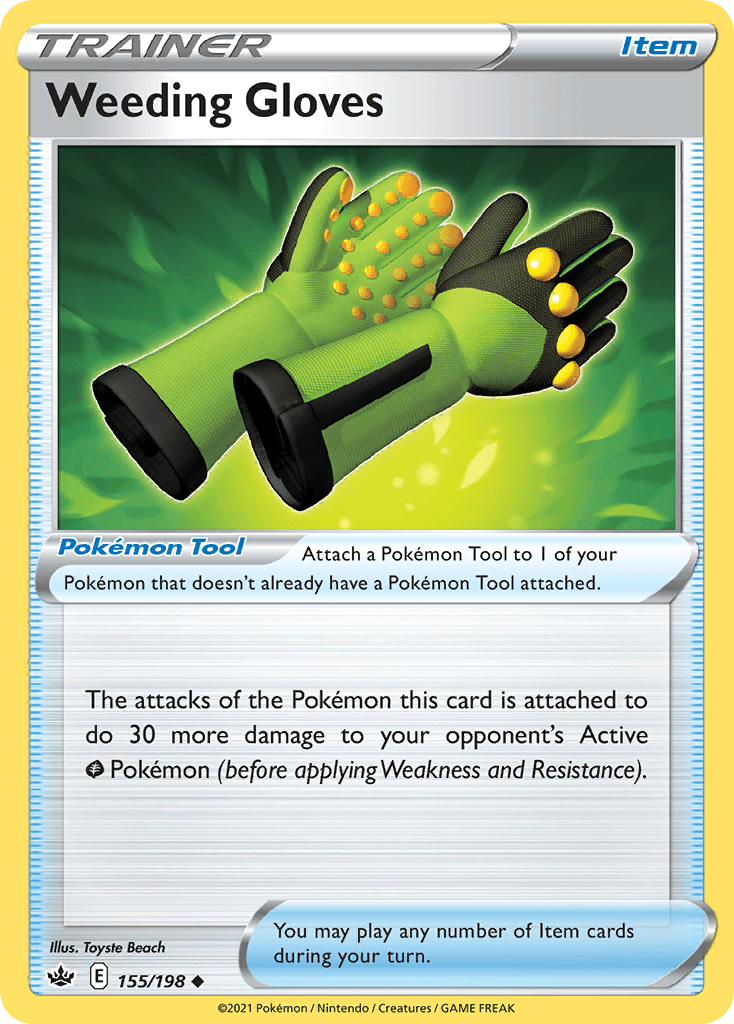Weeding Gloves, kortbilde fra pokemontcg.io