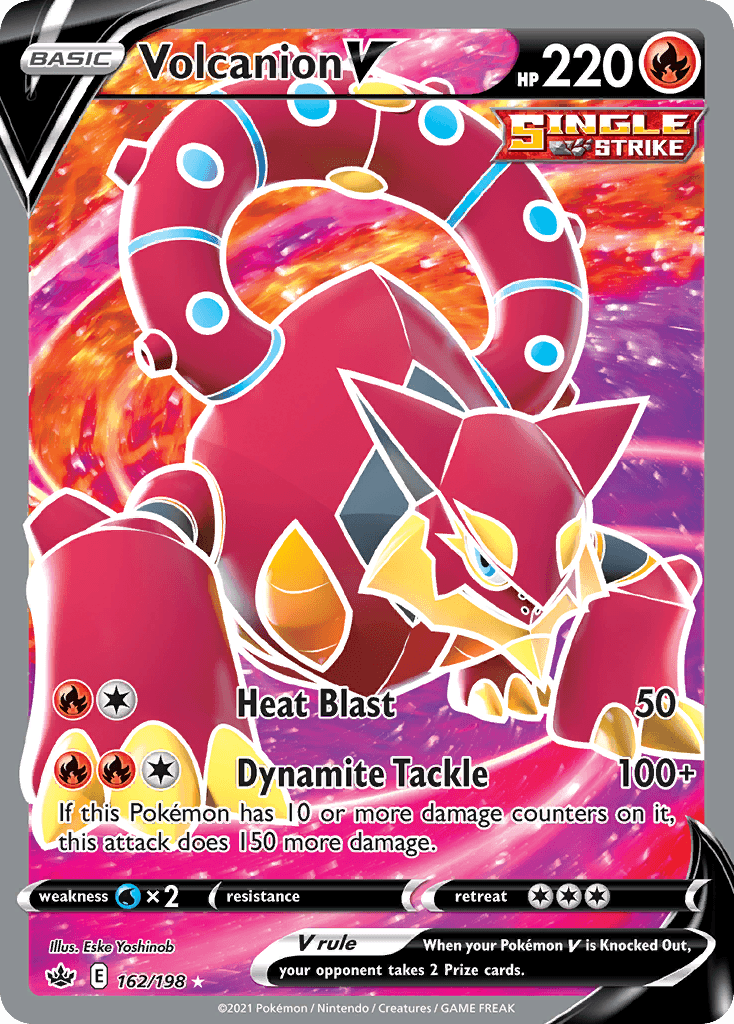 Volcanion V, kortbilde fra pokemontcg.io