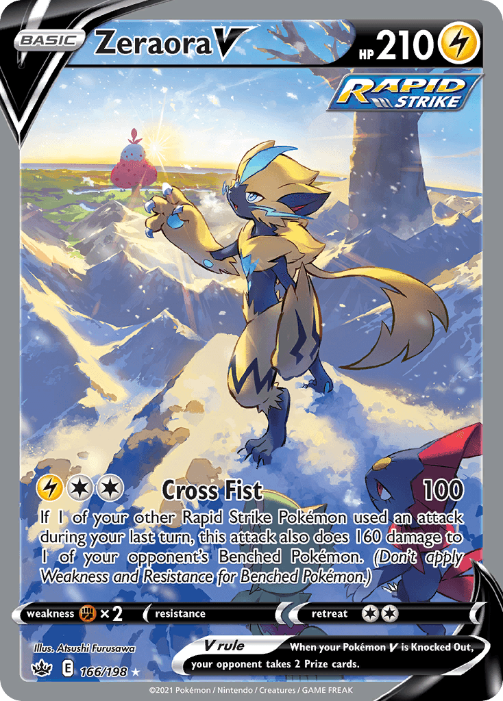 Zeraora V, kortbilde fra pokemontcg.io