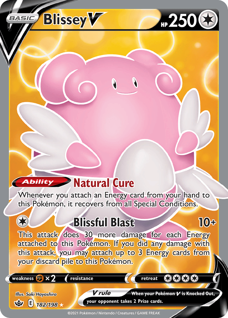 Blissey V, kortbilde fra pokemontcg.io