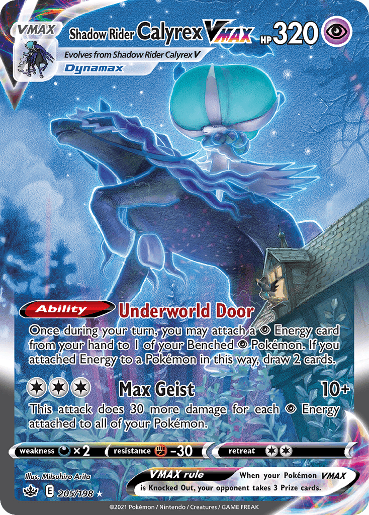 Shadow Rider Calyrex VMAX, kortbilde fra pokemontcg.io