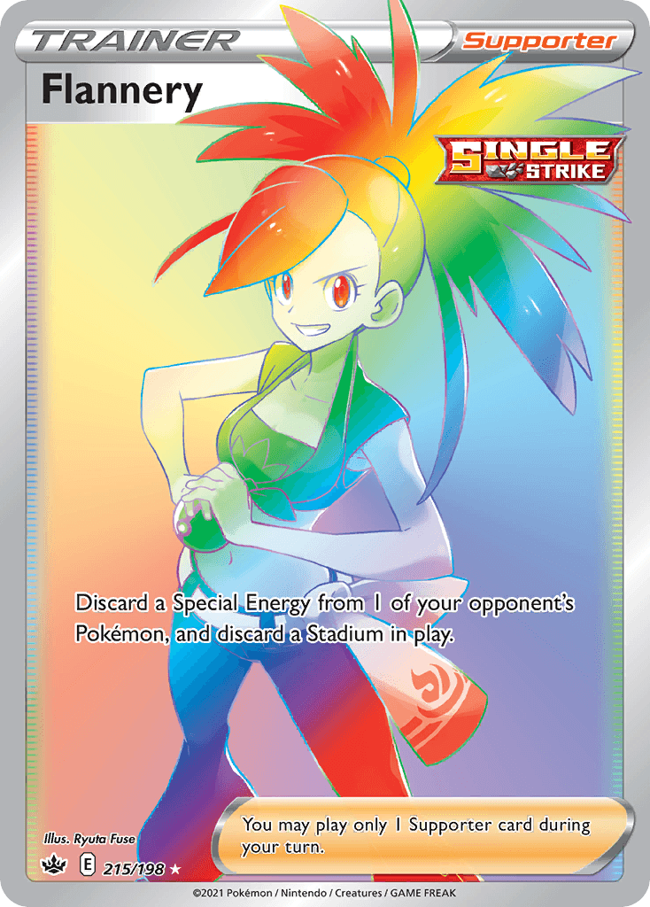 Flannery, kortbilde fra pokemontcg.io