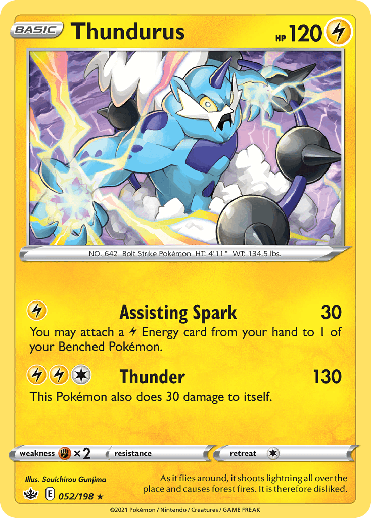 Thundurus, kortbilde fra pokemontcg.io