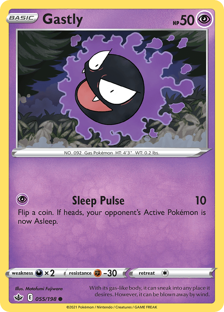 Gastly, kortbilde fra pokemontcg.io