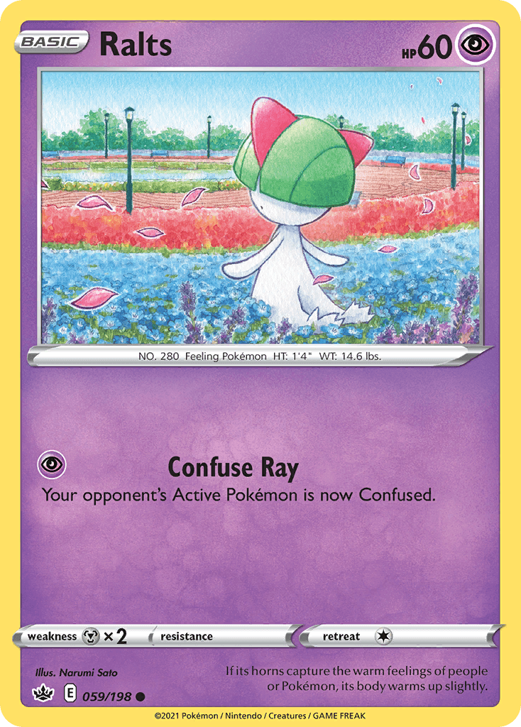 Ralts, kortbilde fra pokemontcg.io