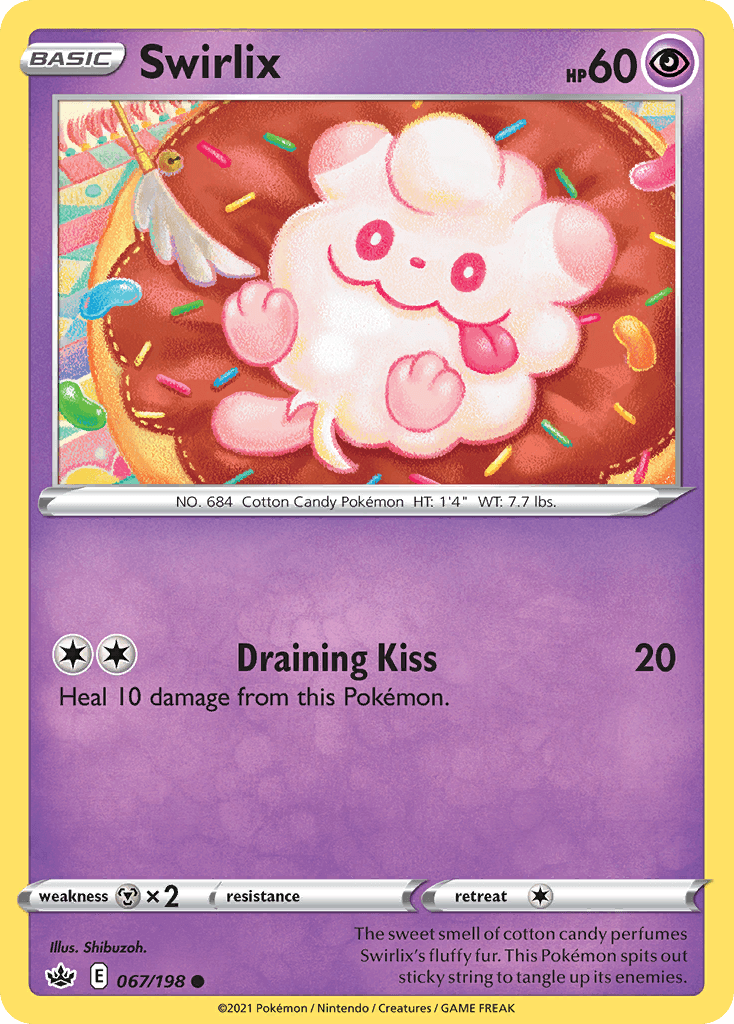 Swirlix, kortbilde fra pokemontcg.io
